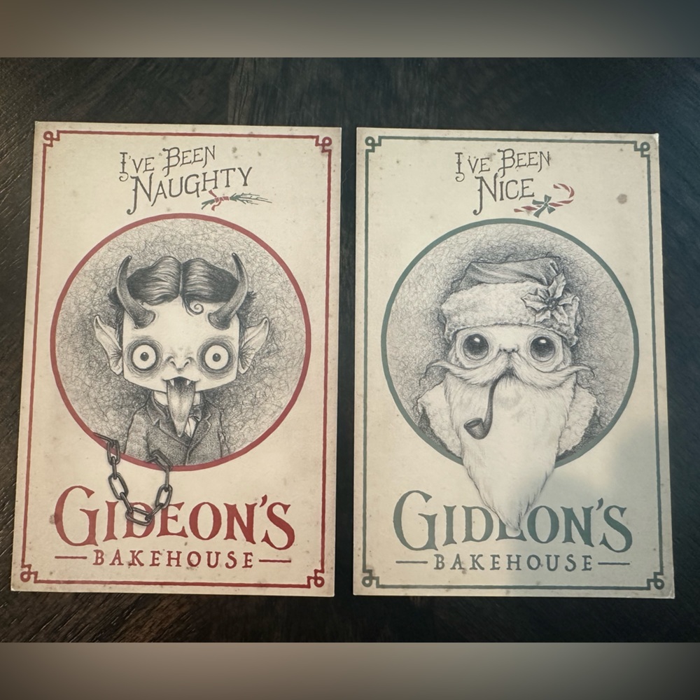 Gideon’s Bakehouse 2021 December Menus Kringle & Krampus